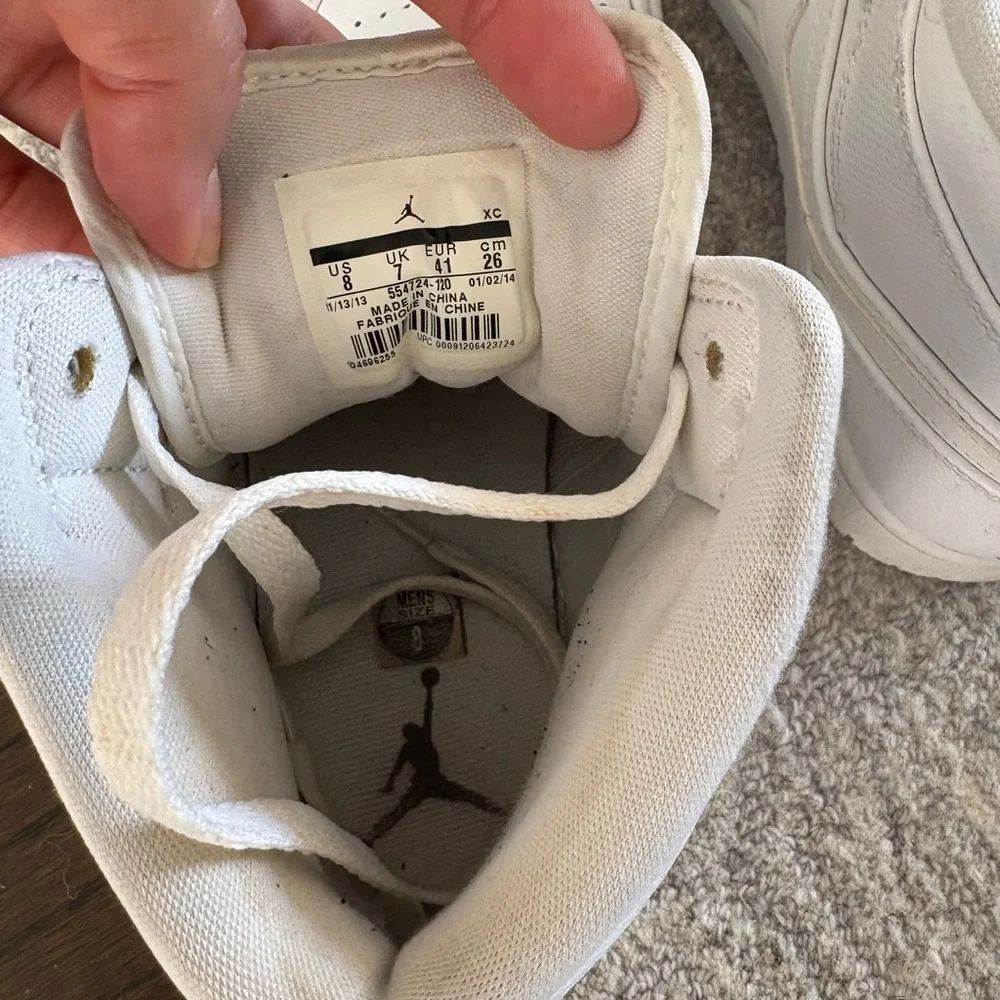 Jordan White Sneakers‎